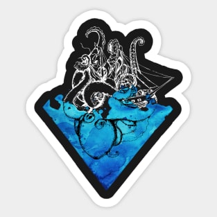 Monstrous Beastie Sticker